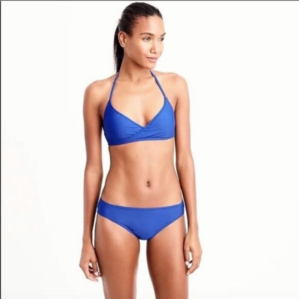 J. Crew Wrap Halter Bikini Swim Top